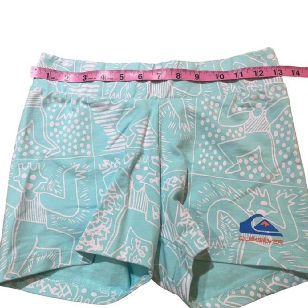 Women's Quiksilver x Stranger Things Lenora Mini Bike Shorts M - Picture 5 of 6